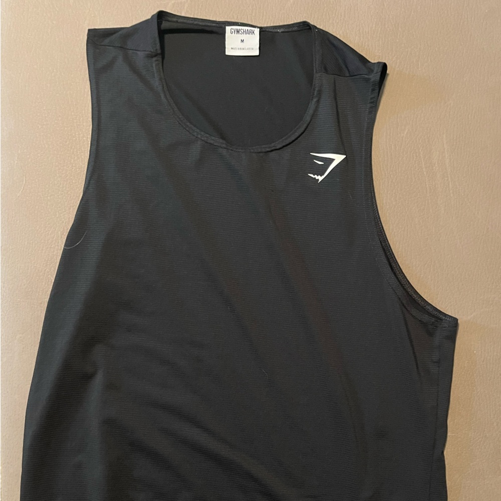 Black Gymshark tank top